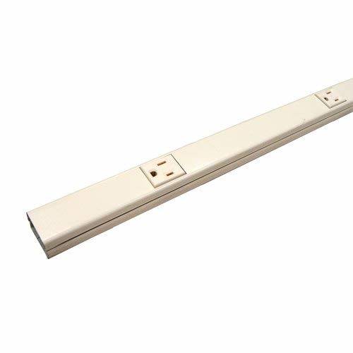 Wiremold WH20GB506TR Tamper Resistant Outlet Strip, Steel, White, 8 Outlets Wiremold WH20GB506TR Tamper Resistant Outlet Strip, Steel, White, 8 Outlets