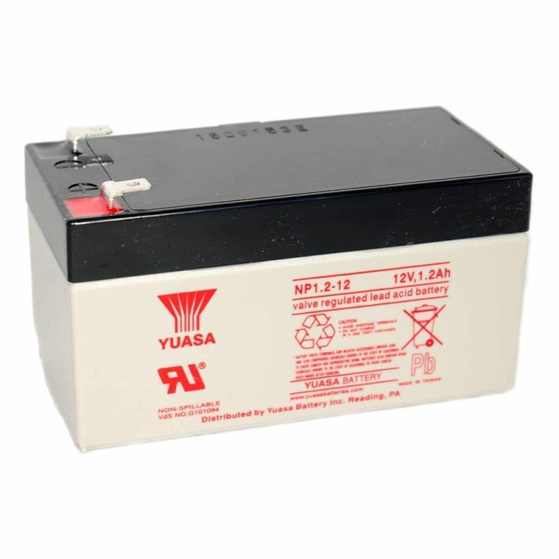 Yuasa NP1.2-12  12V 1.2AH SLA BATTERY