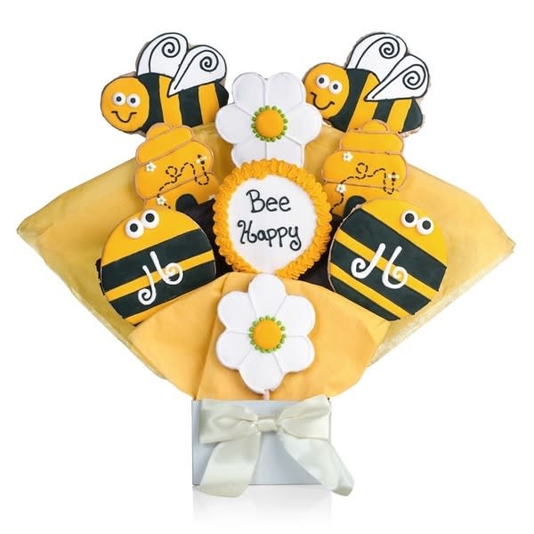 Bees Cookie Bouquet