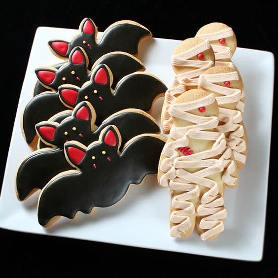 Halloween sugar cookies creations, cookie, Sugar cookie, airbrush, sale, Get a cookie airbrush kit here:  There's just  something about decorating spooky sugar cookies that's so satisfying.  Thanks