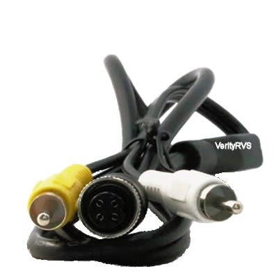 CB122: 1.5m 4-Pin F to M RCA Video & M RCA Audio Cable