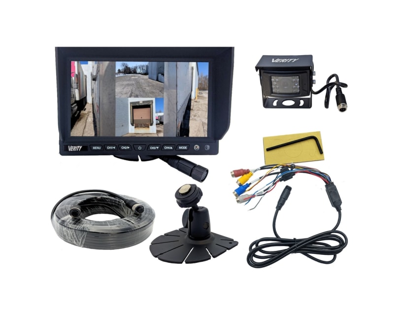 SMQ7S  Complete S Series QUAD 7-inch Rear Vision System (w/C001S Camera)