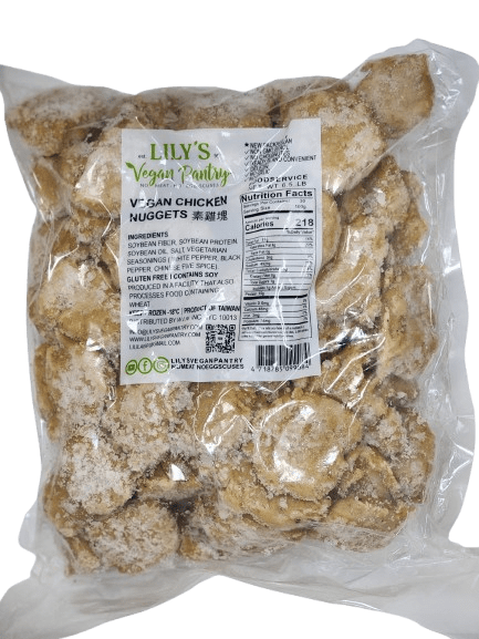 Vegan Chicken Nuggets I Gluten-Free Food Service Size for Easy