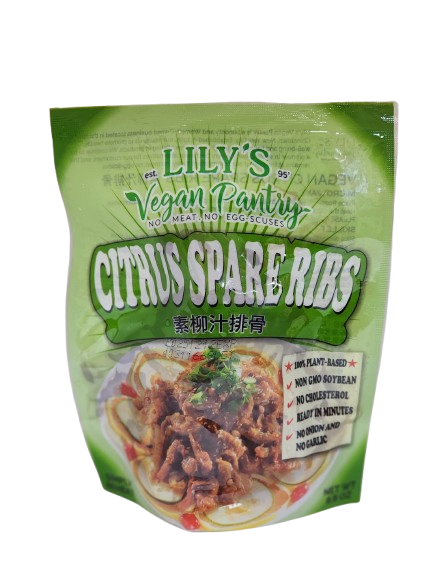 Vegan Citrus Spare Ribs â€“ Juicy Plant-Based Ribs with Sweet and Sour Tangy Sauce