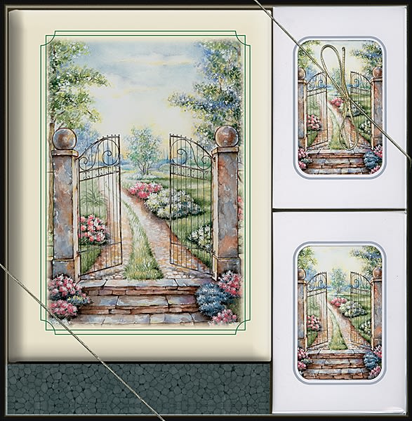 Gate series gate gift box set used in funeral service operations, from lynch supply 