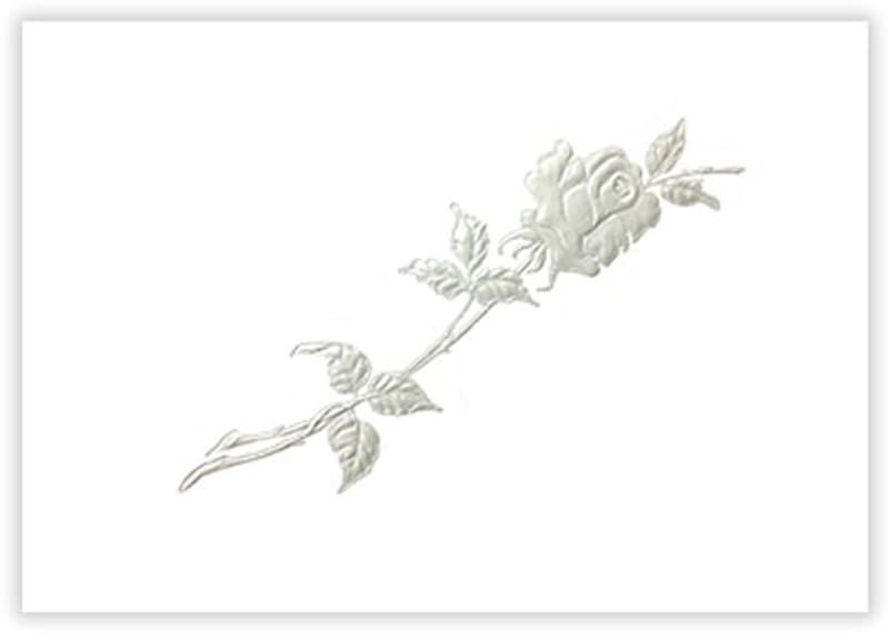 Pearlized Rose Acknowledgement Cards | Lynch Supply