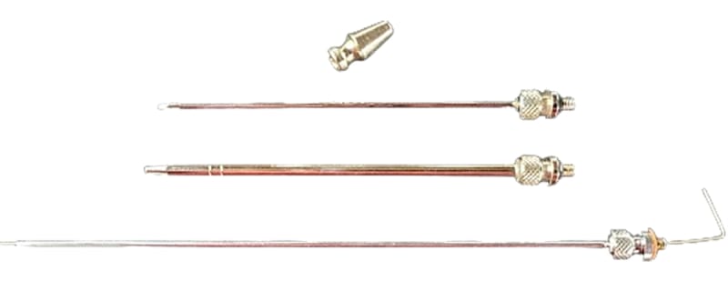 Slaughter straight 4" arterial tubes used in funeral service operations, from lynch supply 