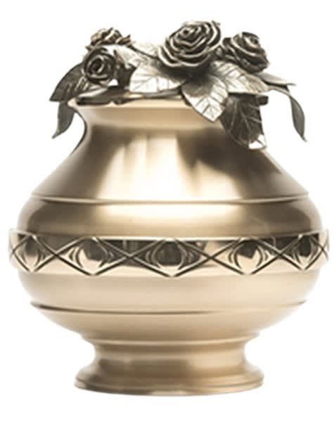 Roses vase cremation supplies and equipment product