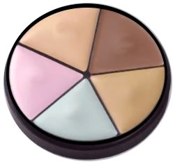 Derma-pro cosmetics camouflage palette used in funeral service operations, from lynch supply 