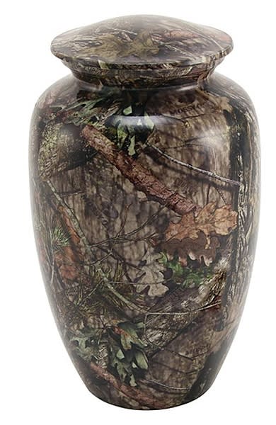 Mossy oak camo cremation urn cremation supplies and equipment product
