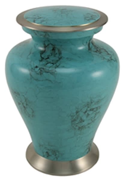 Glenwood blue marble cremation urn cremation supplies and equipment product