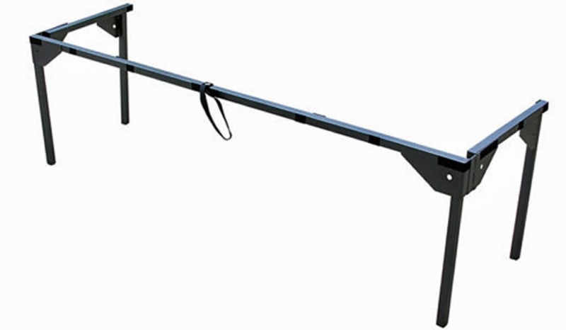 Link replacement frame for drape system used in funeral service operations, from lynch supply 