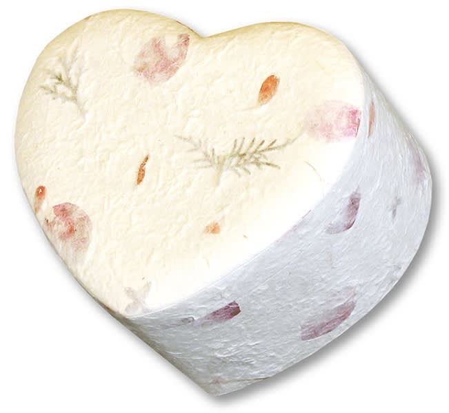 Unity heart biodegradable urn cremation supplies and equipment product