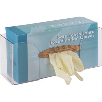 Glove box holder-single used in funeral service operations, from lynch supply 