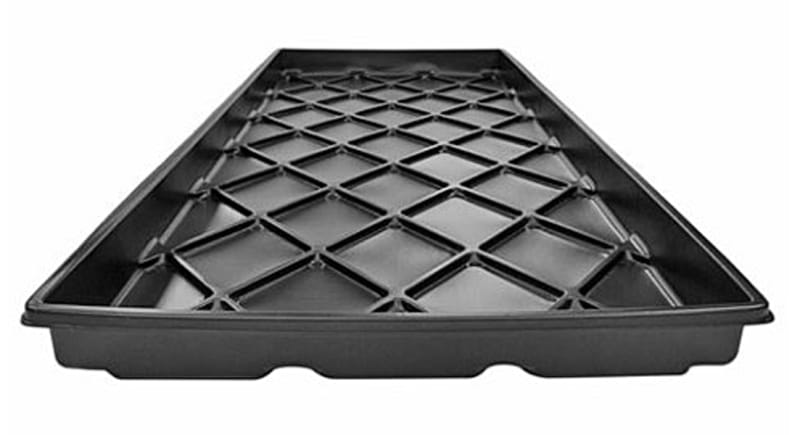 Mausoleum trays-economy weight (pack of 6) cemetery supplies from lynch supply