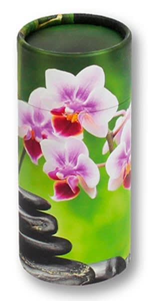 Scattering urn-orchids "mini" cremation supplies and equipment product