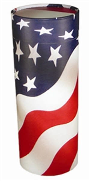 Scattering urn-patriot cremation supplies and equipment product