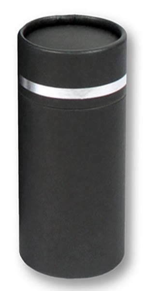 Scattering urn-silver lining "mini" cremation supplies and equipment product