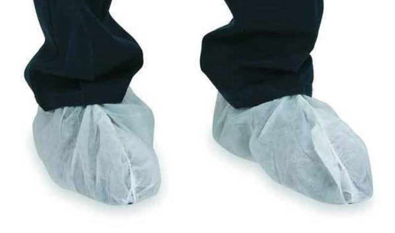 Shoe covers-economy used in funeral service operations, from lynch supply 