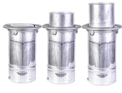 Rex cemetery flush in-ground  flower vases (scratched) used in funeral service operations, from lynch supply