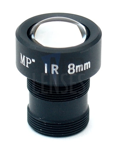8.0mm, F1.4 Mega Pixel CCTV Board Lens