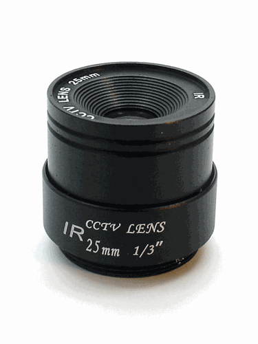 25mm, F1.6 CS Mount Lens