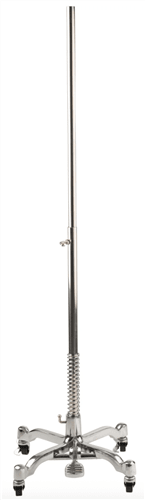 Chrome Metal Rolling Base for Dress Forms & Mannequins - Fits 3/4" Flange Chrome Metal Rolling Base for Dress Forms & Mannequins - Fits 3/4" Flange