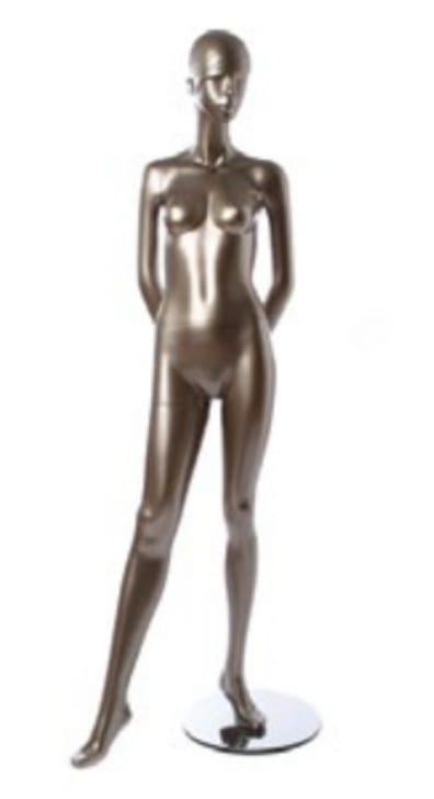 metallic pewter retro abstract female mannequin hands behind back retail display mannequins express metallic pewter retro abstract female mannequin hands behind back retail display mannequins express