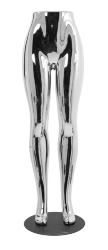 Silver Chrome Brazilian Leg Form