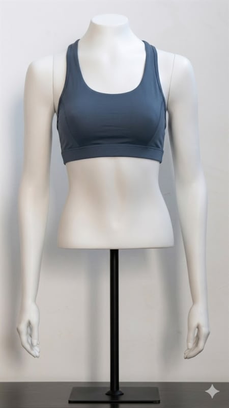 long female torso form with straight arms