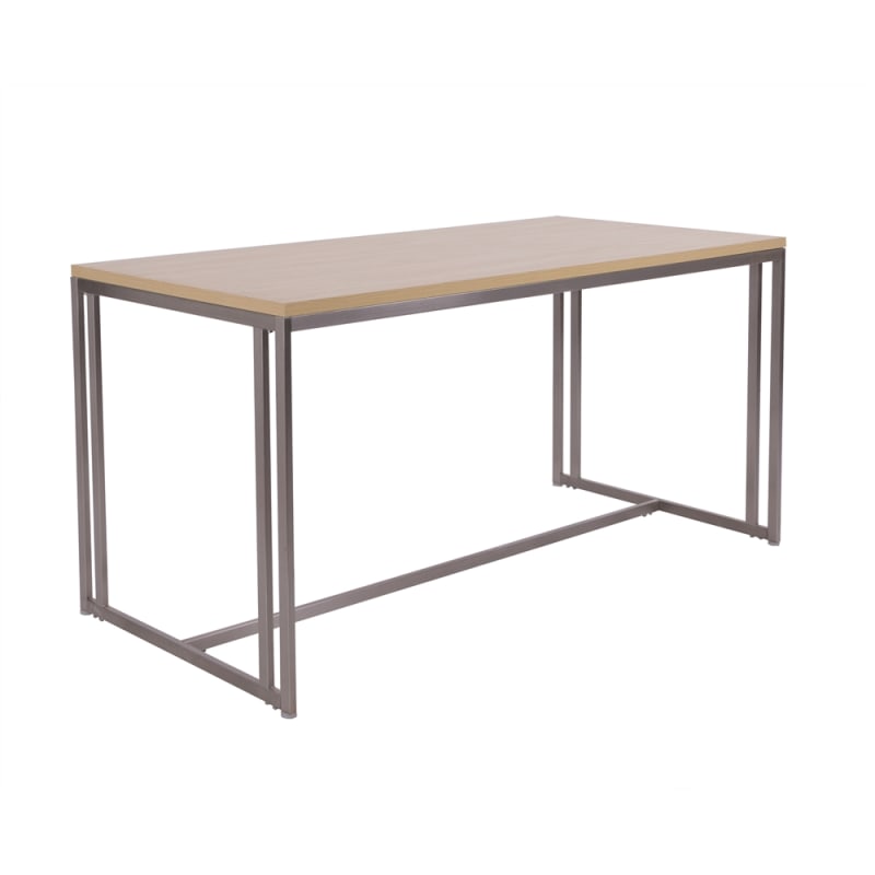 large satin nickel nesting display table retail fixture mannequins express