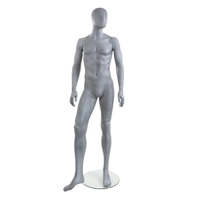 patrick abstract male mannequin slate gray right leg out
