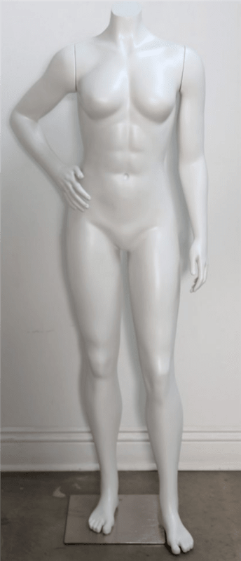 female mannequin right hand on hip mannequins express