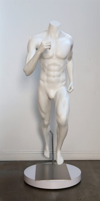 High End Headless Running Male Mannequin - Sprint Pose - 6 Colors