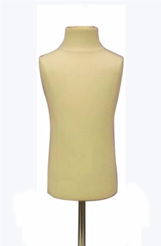 Stellar Child Torso Form with metal cap & counter base