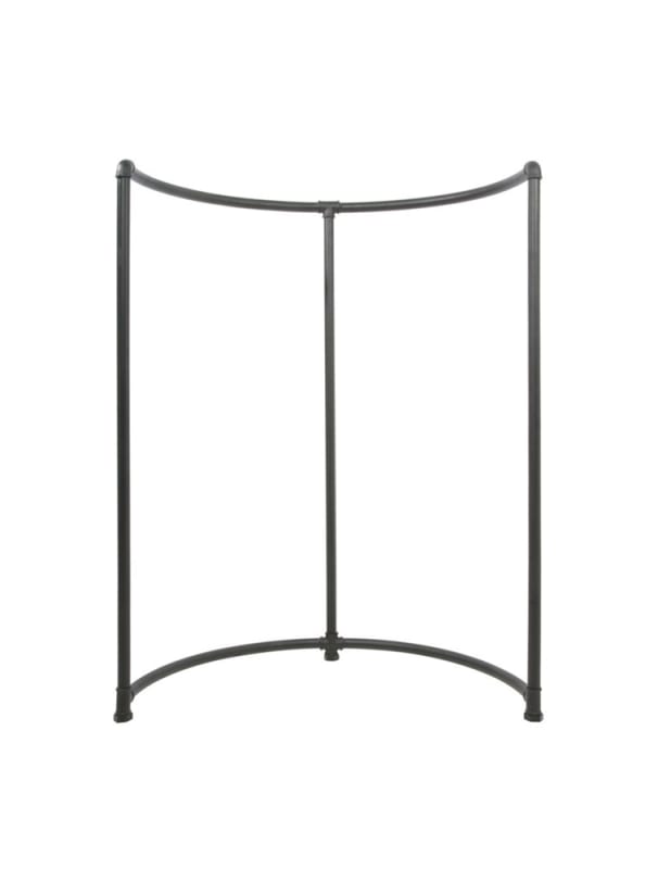 Half Round Industrial Pipe Display Rack From ZingDisplay.com