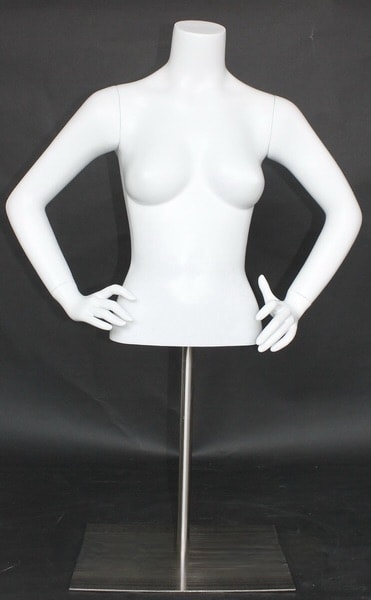 Female Torso Arms with Base