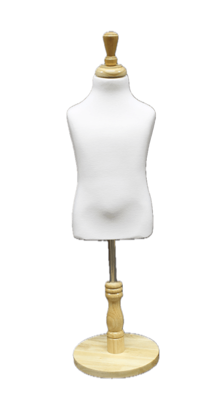 Child Dress Form 4T/5T - Wood Base Child Dress Form 4T/5T - Wood Base
