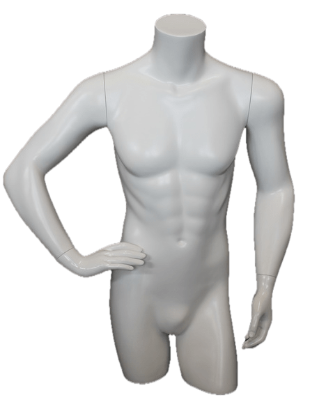 Matte White 3/4 Form Display