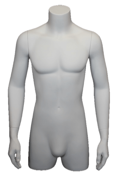 Matte White 3/4 Form Display