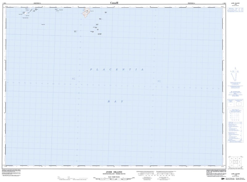001M02 - JUDE ISLAND - Topographic Map