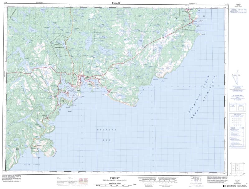 002C06 - TRINITY - Topographic Map