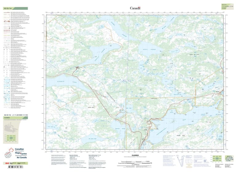 002D16 - GAMBO - Topographic Map