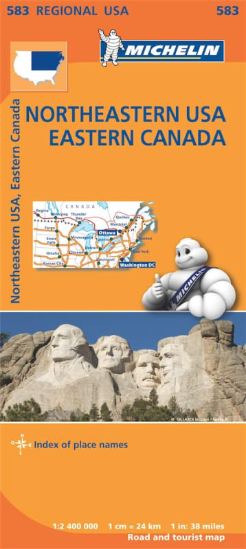 The NE USA & Eastern Canada Regional Travel map, with its comprehensive coverage of primary, secondary, and scenic routes, will be a valuable resource to navigate the region efficiently. Additionally, the map's inclusion of major town plans and tourism in