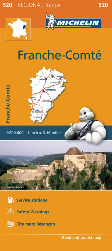 520 France Franche Comte Michelin