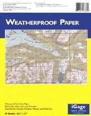 This premium waterproof synthetic paper is designed for demanding outdoor, marine, and field applications. Its durable, tear-resistant surface is inkjet and laser printable on both sides, providing exceptional versatility. Ideal for creating weatherproof