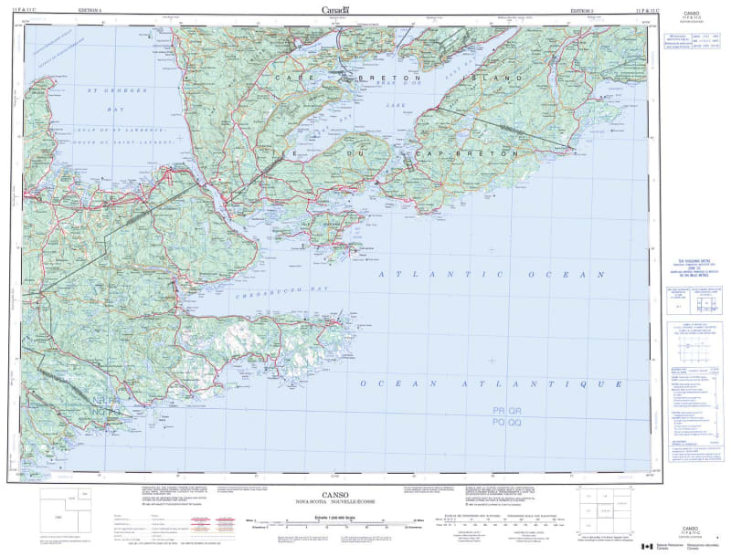 011F - CANSO - Topographic Map