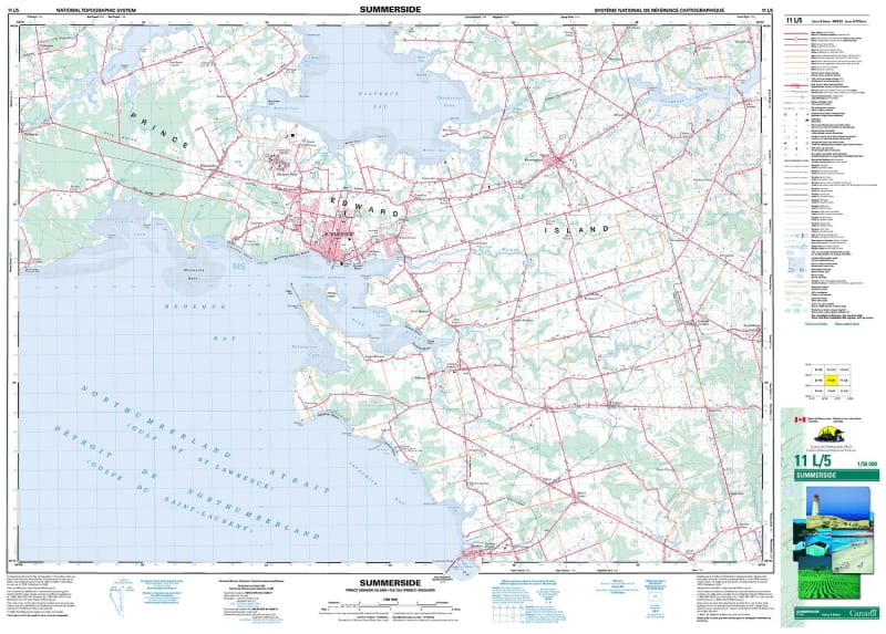 011L05 - SUMMERSIDE - Topographic Map