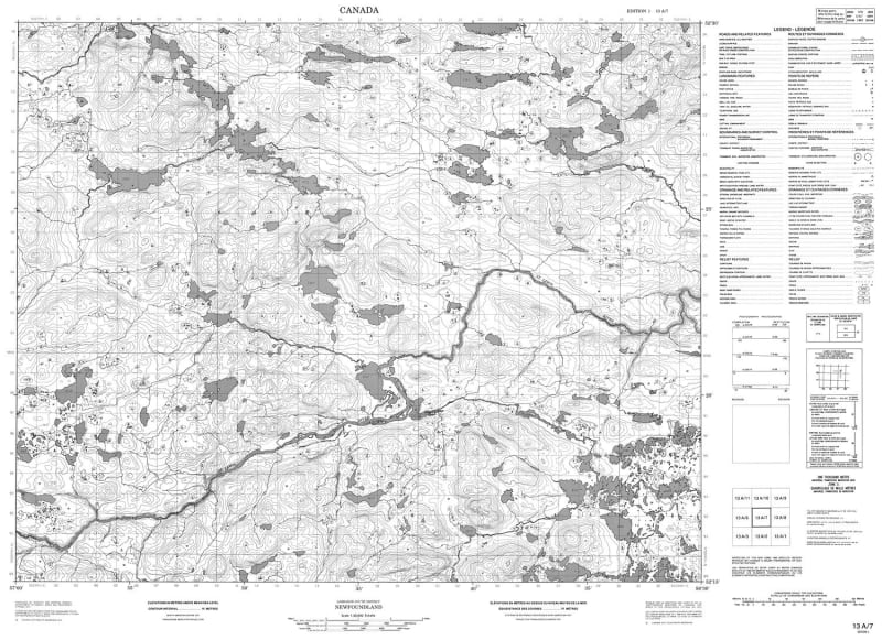 013A07 - NO TITLE - Topographic Map
