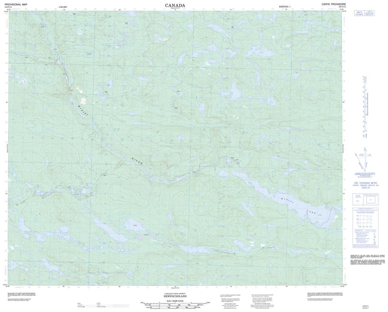 013C11 - NO TITLE - Topographic Map